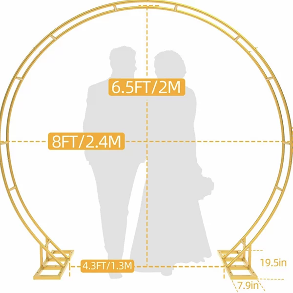 Das Hochzeitbogen eignet sich für Geburtstagsfeiern, Familienfeiern, Weihnachten und Halloween.